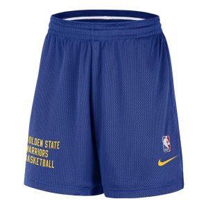 Nike Golden State Warriors Mesh Shorts 'Blue' FB3727-495