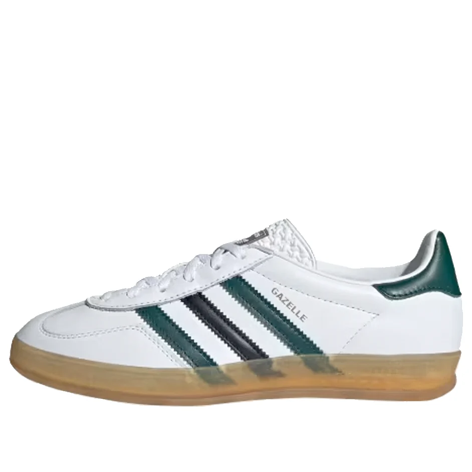 (WMNS) adidas Gazelle Indoor 'White Collegiate Green' IE2957