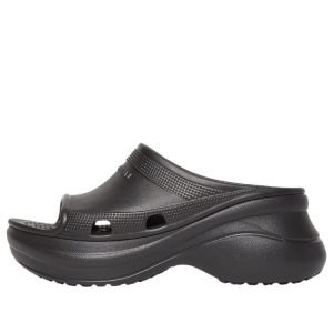 Balenciaga Crocs Pool Slide Sandals 'Black' 677386W1S8E1000