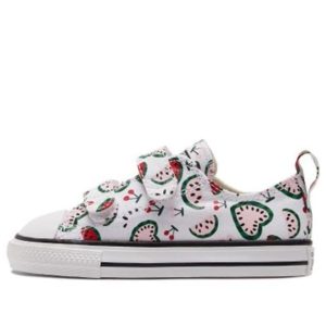 (TD) Converse Chuck Taylor All Star 2V 'White Red Green' A02605C