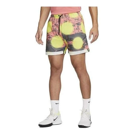 Nike Dri-fit Printed Heritage Shorts 'Volt' DV9111-702