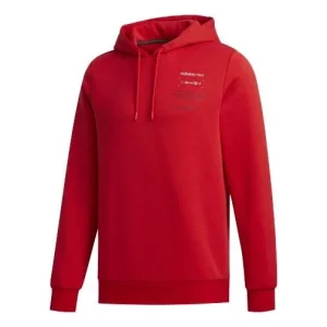 adidas neo M Cs Hoody 2 Sports Pullover Red GG3386