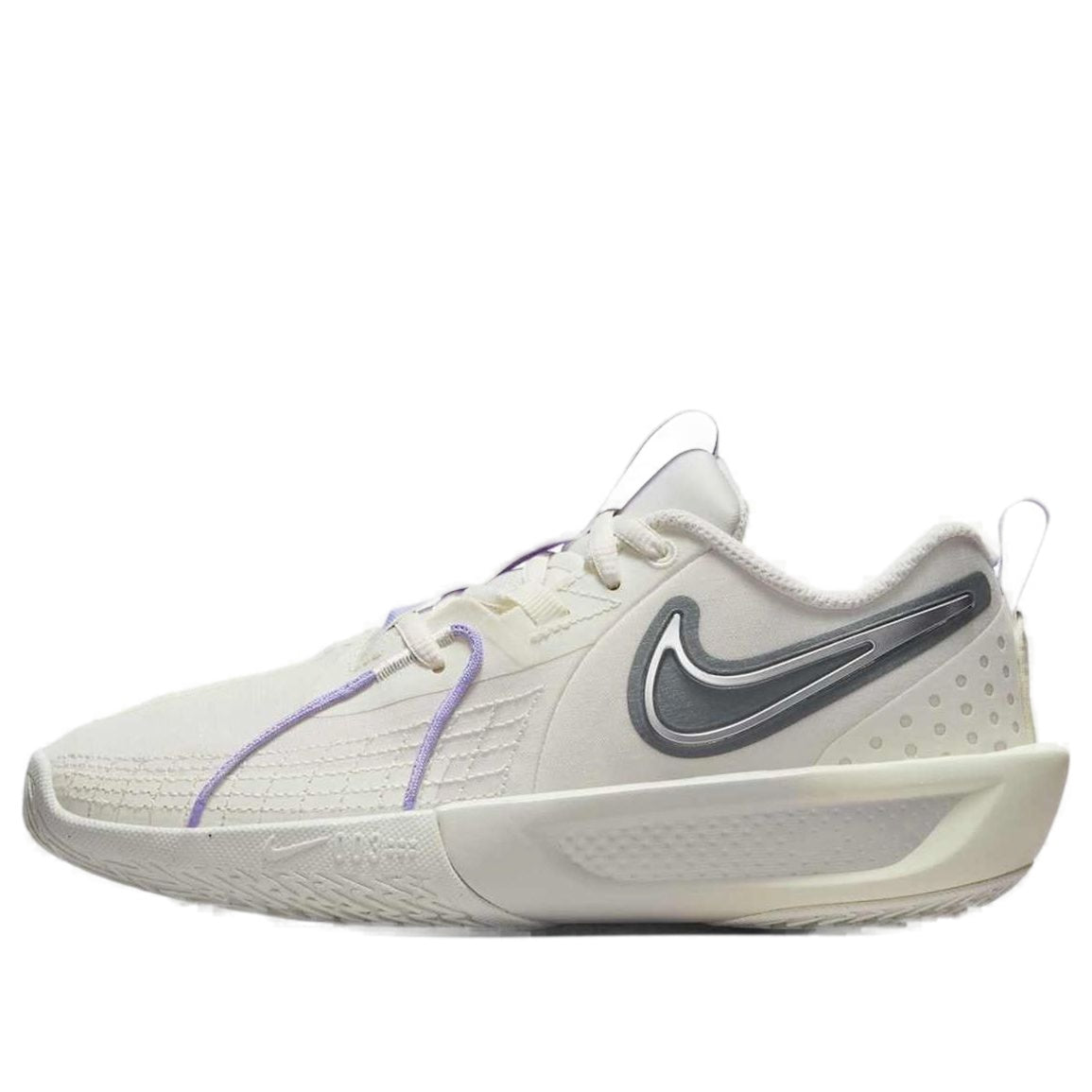 (GS) Nike Air Zoom GT Cut 3 'Sail Light Bone Metallic Silver Smoke Grey' FD7033-104