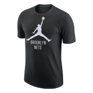 Air Jordan Brooklyn Nets Essential NBA T-Shirt 'Black' FD1455-010