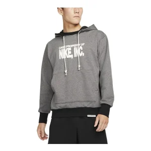 Nike Dri-FIT Standard Issue Alphabet Pullover Basketball Gray DQ5737-071