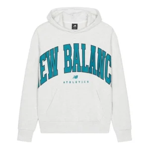 New Balance Athletics Warped Classics Sweat Hoodie Asia Sizing 'Sea Salt Heather' UT31550-SAH