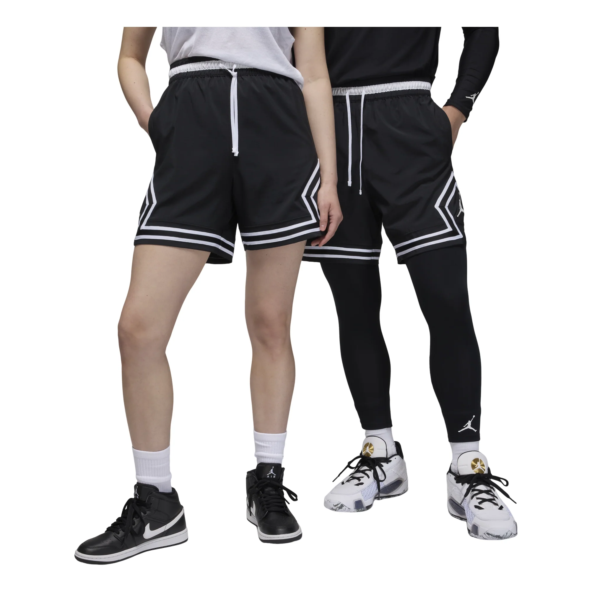 Air Jordan Dri-FIT Woven Diamond Shorts 'Black' FQ2990-010