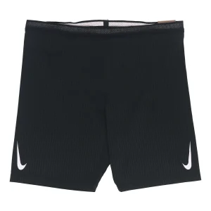 Men's Nike Solid Color Logo Printing Slim Fit Sports Shorts Black DA1429-010