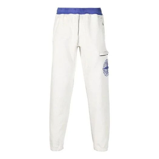 STONE ISLAND Synthetic Sweatpants 'Periwinkle' 751562937-V0043