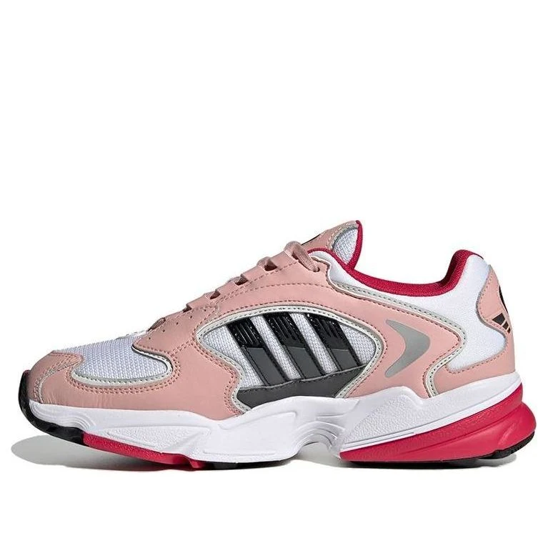(WMNS) adidas Falcon 2000 'White Energy Pink' FU9588