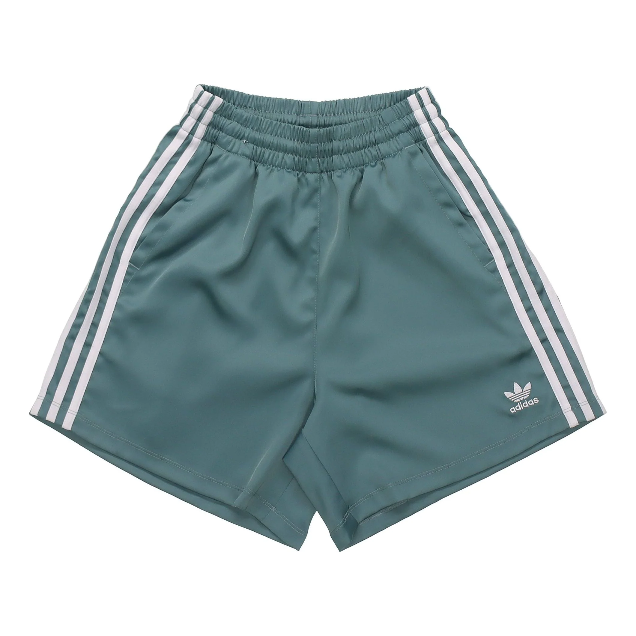 (WMNS) adidas Adicolor Classic Satin Shorts 'Hazy Emerald' GN2775