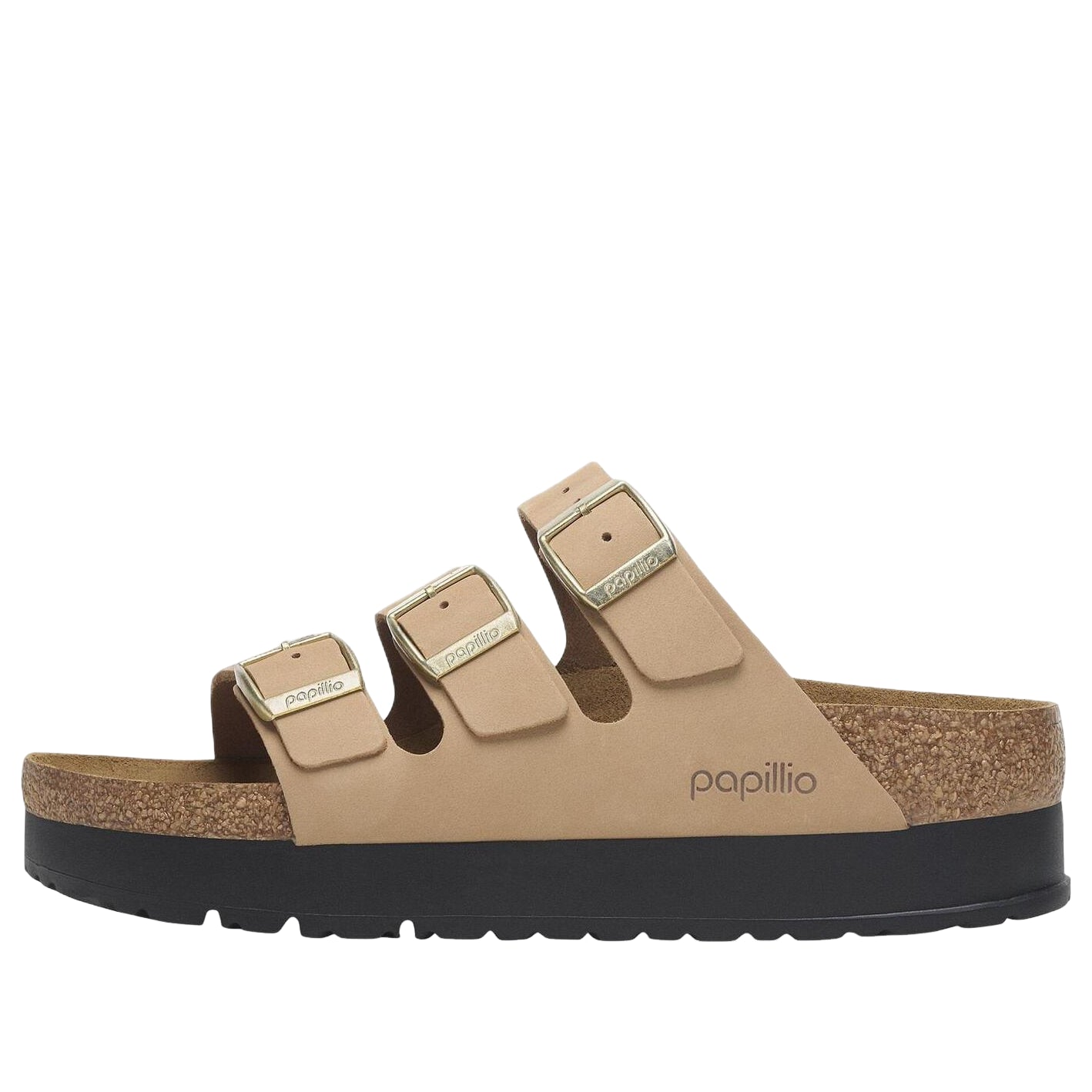 (WMNS) Birkenstock Florida Flex Platform 'Sandcastle' 1029760