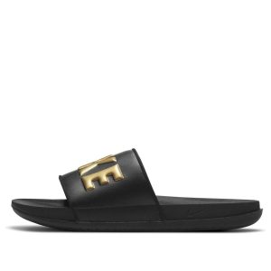 Nike OffCourt Slide 'Black Metallic Gold' BQ4639-010