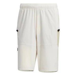 Men's adidas Terrex Colorblock Straight Outdoor Sports Shorts White HI3035