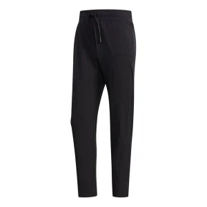 adidas neo M Cs Ftm Wvn Tp Straight Woven Slim Fit Training Sports Pants Black EI4756