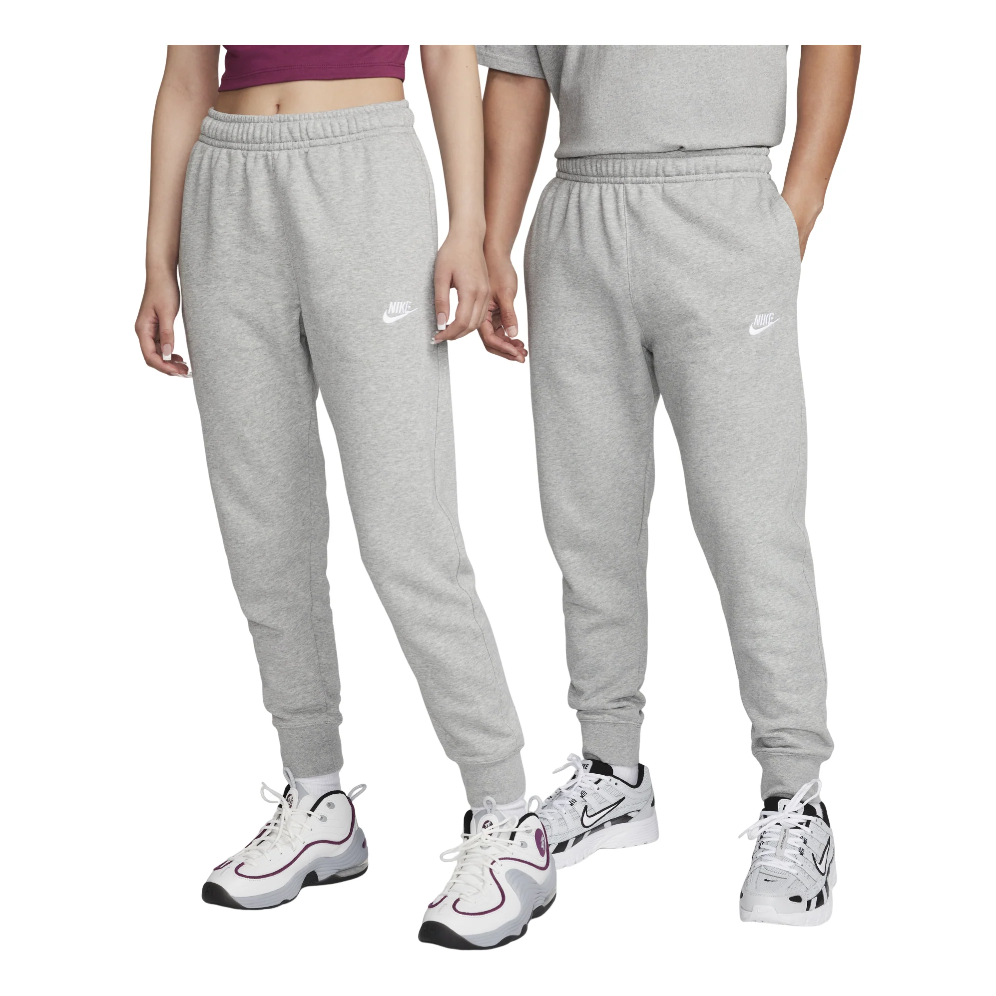 Nike MENS Sportswear Club Fleece Ankle-banded Pants Grey Gray BV2680-063