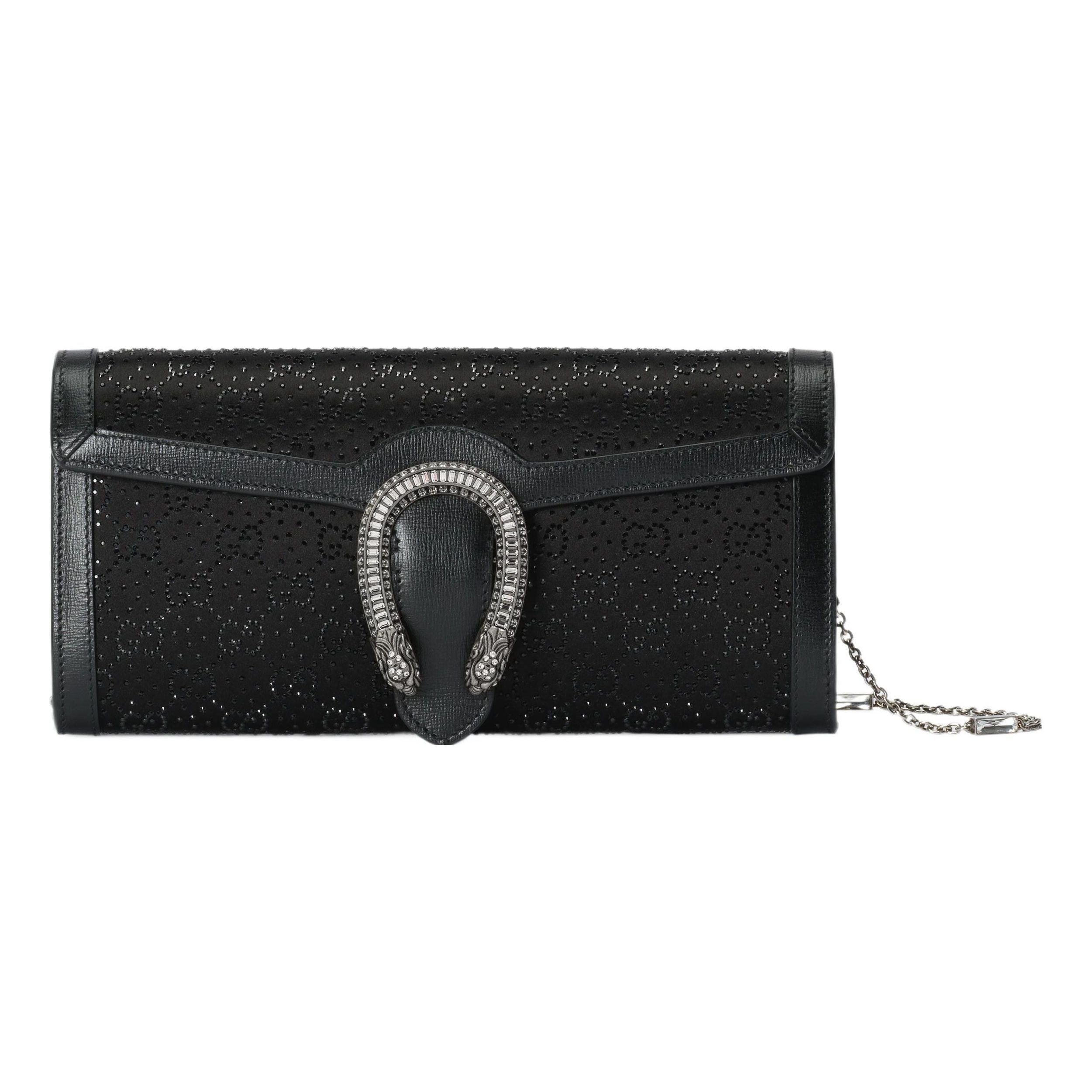 (WMNS) Gucci Dionysus Small Shoulder Bag 'Black' 731751-FACFB-8499
