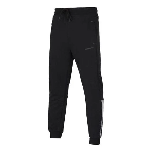 adidas neo Casual Breathable Bundle Feet Sports Long Pants Black FN6460