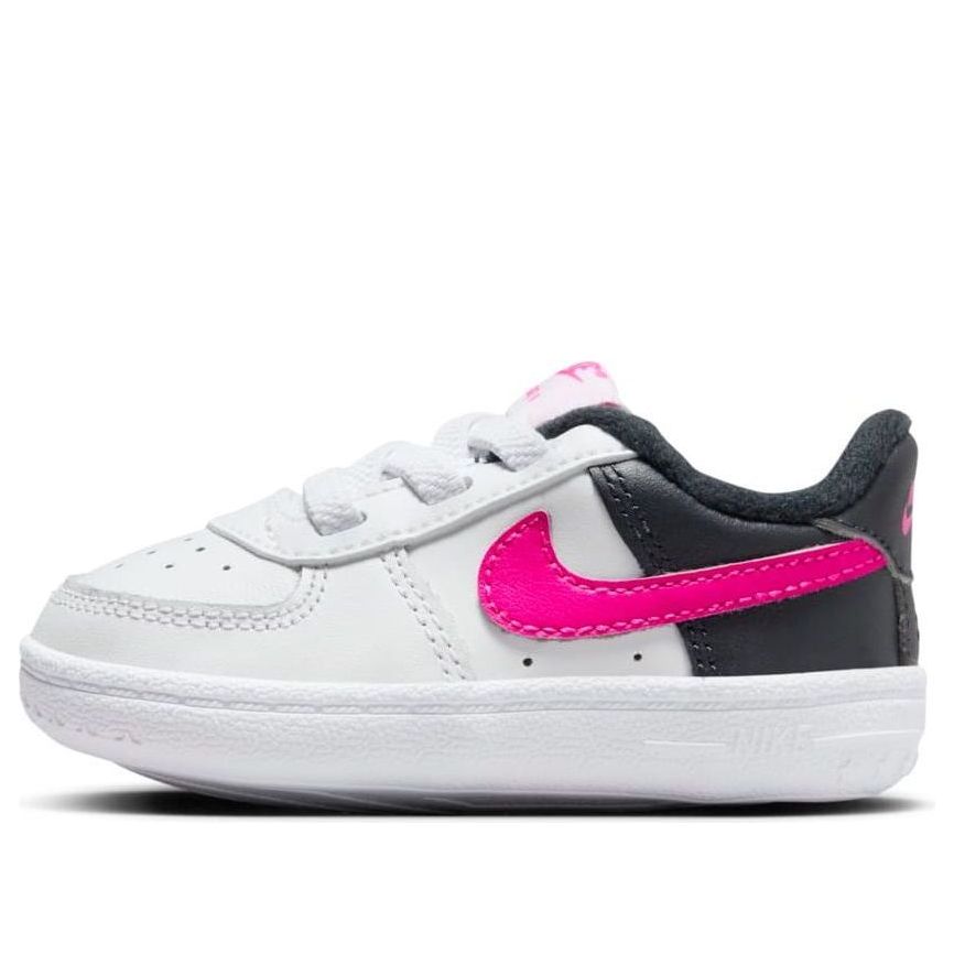 (TD) Nike Force 1 Crib 'White Fierce Pink' DQ0364-109