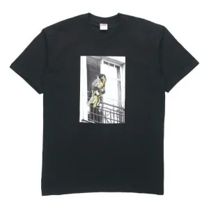 Supreme Week 14 x ANTIHERO Balcony Tee  T SUP-FW20-317-BLK