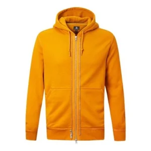 Converse All-zipper Sports Casual HoodedShirts Unisex Orange 10019463-A06