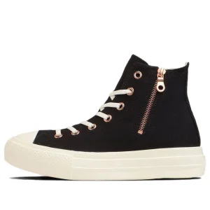 (WMNS) Converse Chuck Taylor All Star Light Plts PG Z High Top 'Black' 31310262