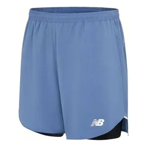 New Balance Q Speed 6 Inch 2-in-1 Short Asia Sizing 'Mercury Blue' MS33282-MYL