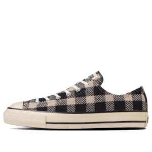 Converse Chuck Taylor All Star US Wool Plaid Ox 'Black White' 31310470