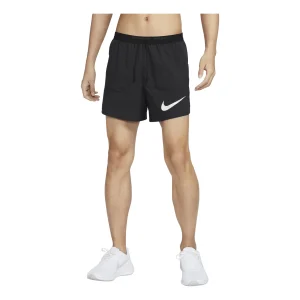 Nike Flex Stride Run Energy 5inch Brief-Lined Running Shorts Asia Sizing 'Black White' FN4001-010
