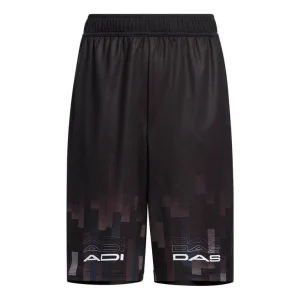 (GS) adidas Junior Professional Sports Training Shorts 'Black' HE2548