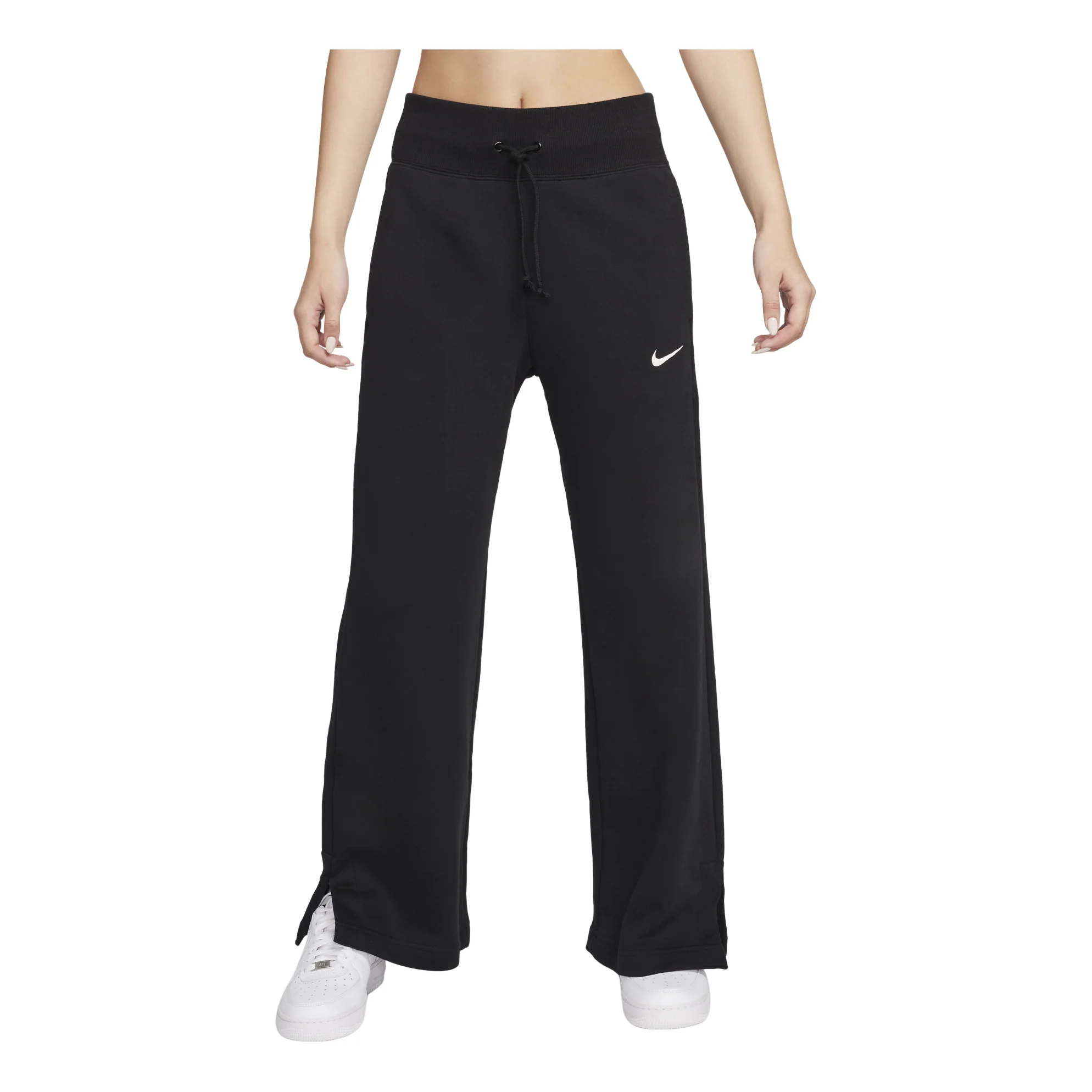 (WMNS) Nike Sportswear Phoenix Fleece Pants 'Black' FZ7208-010