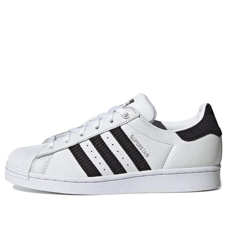 (WMNS) adidas Superstar 'Black Corduroy Stripes' H69025
