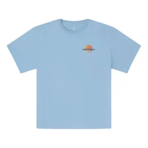 Converse Sunset T-Shirt Asia Sizing 'True Sky' 10027154-A03