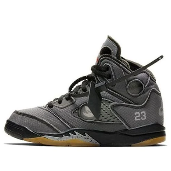 (PS) Air Jordan 5 x Off-White Retro SP 'Muslin' CV4827-001