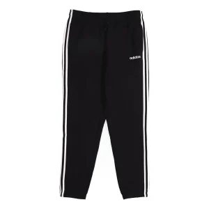 adidas E 3S T PNT FL Fleece Lined Loose Long Pants Asia Sizing 'Black' DQ3093