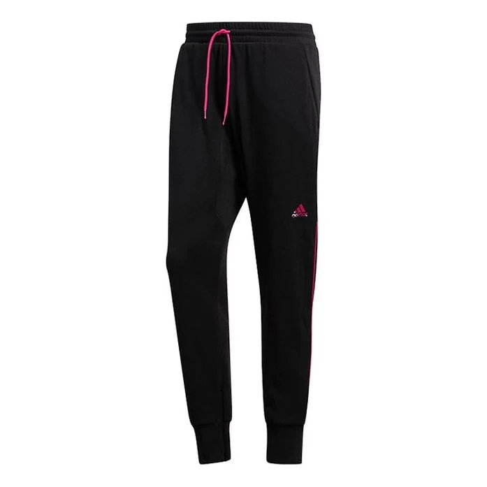 adidas ROS Knitted Basketball Training Pants Men's Black FM0021