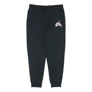 Air Jordan Sweatpants 'Black White' DH9503-010