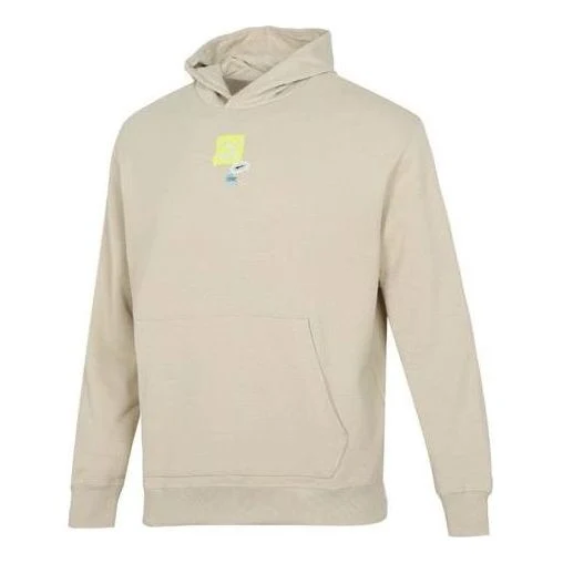 PUMA Oversize Trend Graphic Logo Hoodie 'Beige' 536061-64