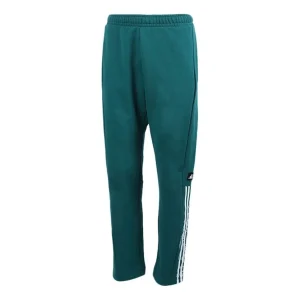 adidas Ub Pnt Wv Deco Fleece Stay Warm Slim Fit Sports Pants Green GM4431