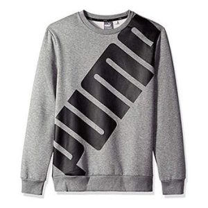PUMA Big Logo Round Neck Gray 855069-03