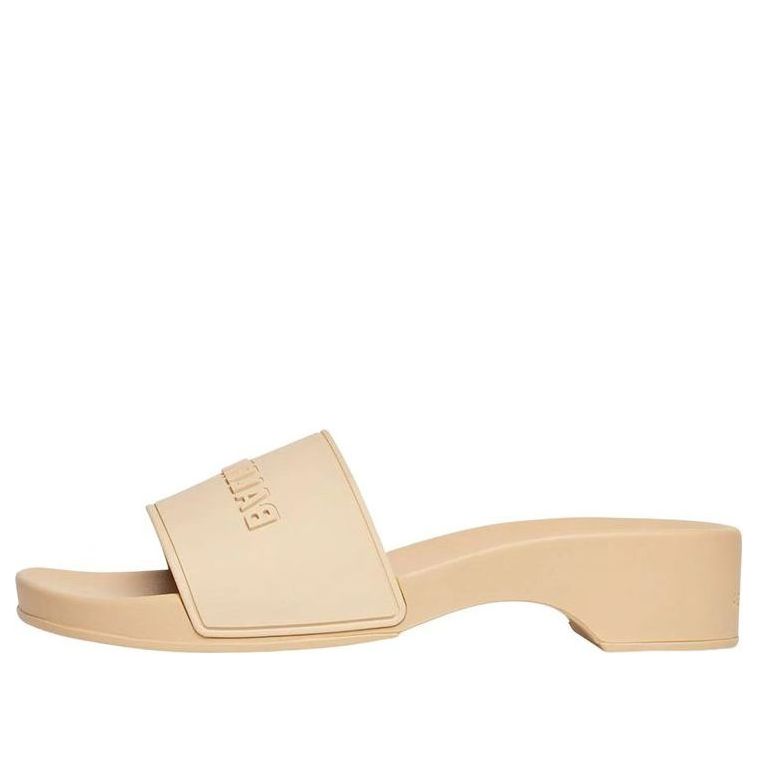 (WMNS) Balenciaga Pool Clogs 'Beige' 707094W1S9H2020