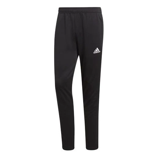 adidas Letter Logo Print Sports Trousers Black BS0526
