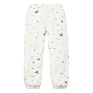 Supreme SS19 Deep Space Skate Pant Casual Pants Unisex White SUP-SS19-10293
