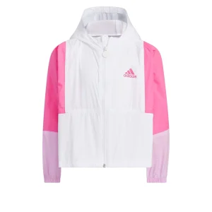 (PS) adidas Specific Jacket Asia Sizing 'White Pink' IT1752