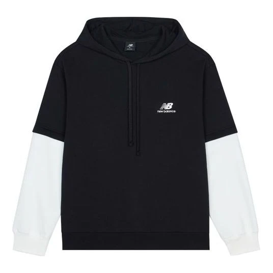 New Balance Colorblock Shoulder Drop Couple Style Black AMT13342-BK