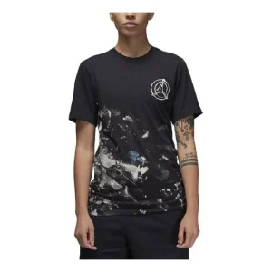 Air Jordan Flight Artist Series T-Shirt 'Nero' FB7408-010