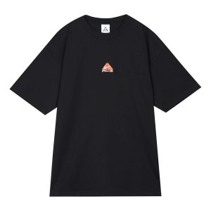 Nike x ACG Logo Embroidered Pattern Loose Round Neck Short Sleeve Black DQ1815-010