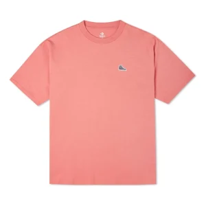 Converse Chuck Taylor Shoe Patch T-Shirt Asia Sizing 'Pink' 10020931-A12
