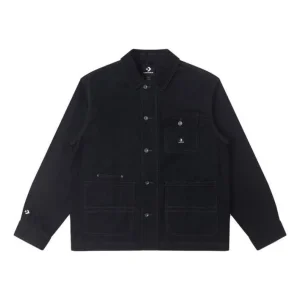 Converse Skate Jacket Asia Sizing 'Black' 10026550-A01