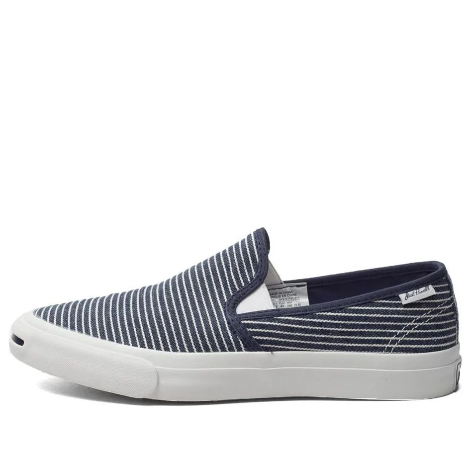 Converse Jack Purcell Slip On Shoes 'Navy White' 148765C